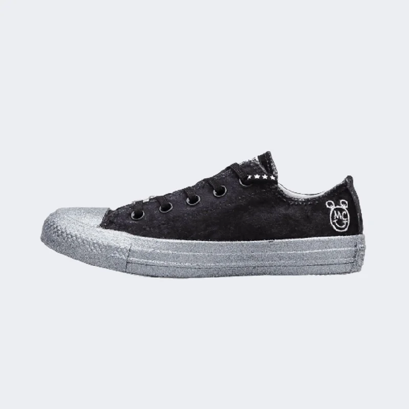 Basketball Shoes With Low-Cut Design-Converse All Star Miley Women Lifestyle Shoes Black/Silver