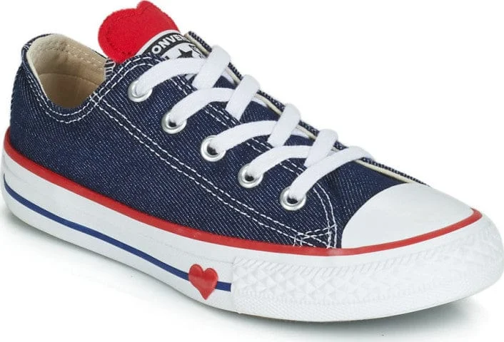 Basketball Shoes For Maximum Traction-Converse Ps-Girls' Lifestyle Ct As Sucker For Love Shoes Navy