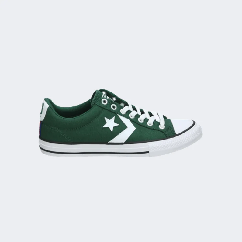 Basketball Shoes With Anti-Slip Grip-Converse Star Player Ev Essential Ps-Boys Lifestyle Shoes Green