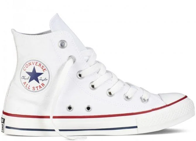 Basketball Shoes With Strong Ankle Protection-Converse Unisex Lifestyle Chuch Taylor Shoes White M7650