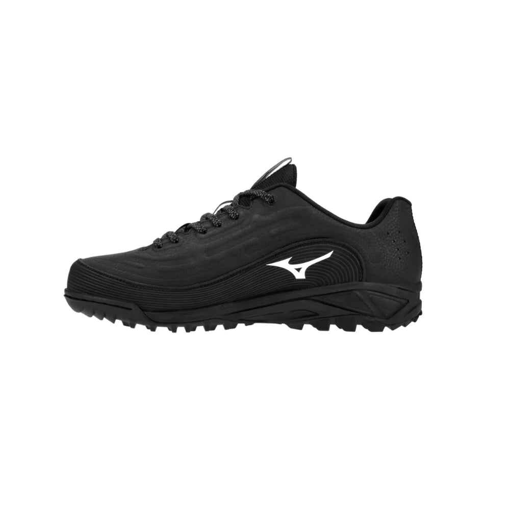 Basketball Shoes For Supportive Fit With Stability-Mizuno Ambition 3 Low Black Turf Shoes