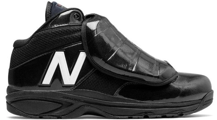 Basketball Shoes For Kids-New Balance 460v3 Mid Umpire Plate Shoe, Black/White