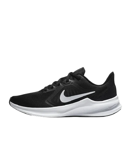 Basketball Shoes For Fans Of Professional Players-Nike Downshifter 10 Women Running Shoes Black/White