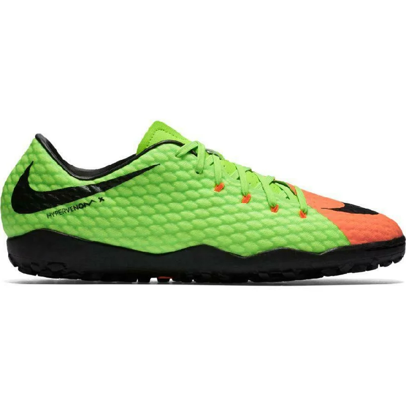 Basketball Shoes With Special Edition Designs-Nike Hypervenomx Men Turf Shoes Green