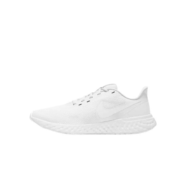 Basketball Shoes For Team Spirit-Nike Revolution 5 Men Running Shoes White