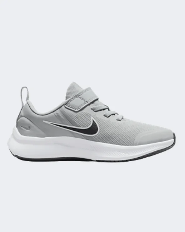 Basketball Shoes For Indoor Court Players-Nike Star Runner 3 Ps-Boys Running  Shoes Smoke Grey