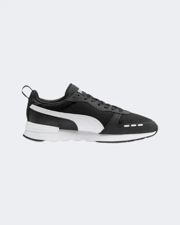 Basketball Shoes With Adjustable Fit-Puma R78 Men Lifestyle Shoes Black/White