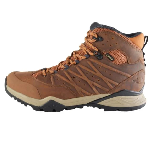 Basketball Shoes With Breathable Mesh-The North Face Hike Ii Mid Wp Men Hiking Boots Brown