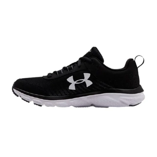 Basketball Shoes With Custom Fit-Under Armour Charged Assert 8 Women Lifestyle Shoes Black