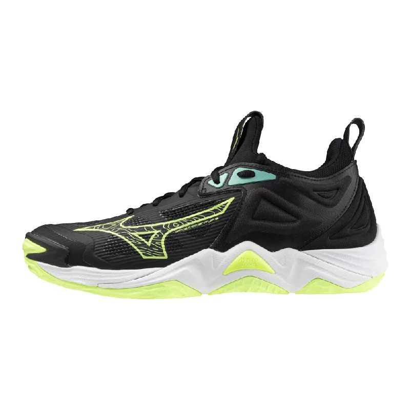 Basketball Shoes With Extra Padding-UNISEX WAVE MOMENTUM 3