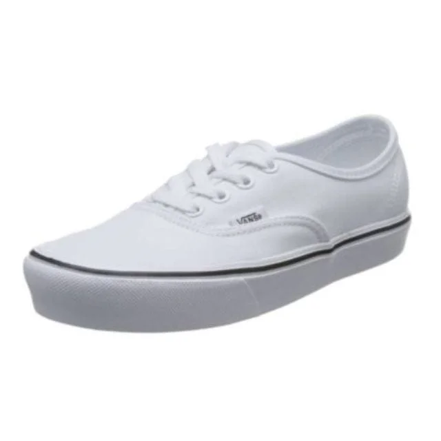 Basketball Shoes For Fast Break Players-Vans Auth Lite Unisex Lifestyle Shoes White