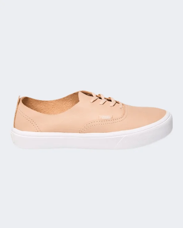 Basketball Shoes For Outdoor Basketball Games-Vans Authentic Decon Lite Leather Women Lifestyle Shoes Beige/Amber Va38Ern5H