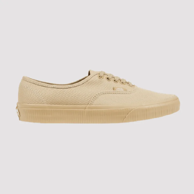 Basketball Shoes For Court Players-Vans Authentic Mono Surplus Unisex Sportswear Shoes Khaki