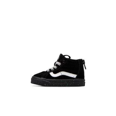 Basketball Shoes For Wide Feet-Vans Footwear Shoes Lifestyle Infant Vn0A4Bv1V3S1 Td Sk8-Hi Zip Black