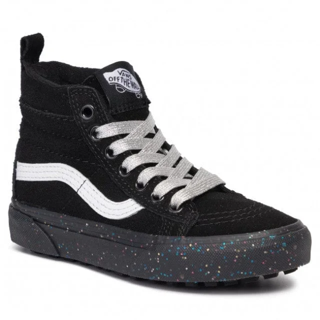 Basketball Shoes For College Custom Orders-Vans Footwear Shoes Lifestyle Kids Vn0A2Xsnv3S1 Uy Sk8-Hi Mte Black