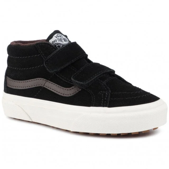 Basketball Shoes For Streetwear-Vans Footwear Shoes Lifestyle Kids Vn0A3Tl4V3Z1 Uy Sk8-Mid Reissue V Mte Black