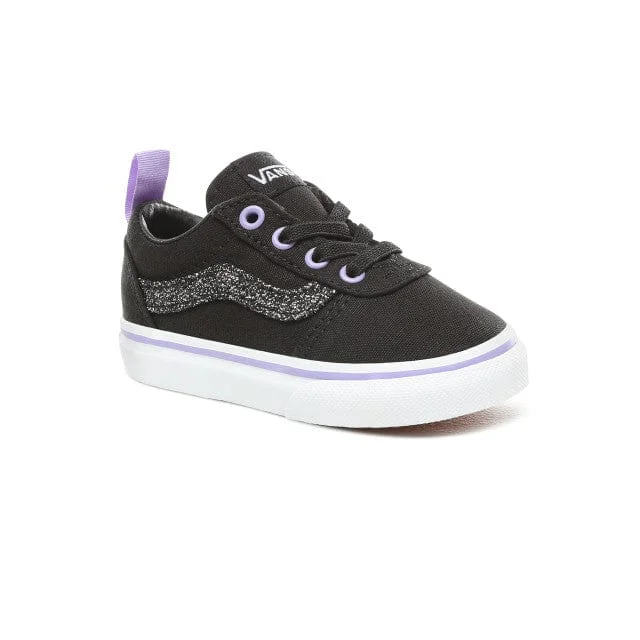 Basketball Shoes For Promotional Sales-Vans Infant Lifestyle Vn0A3Qu1L8H1 Black Shoes