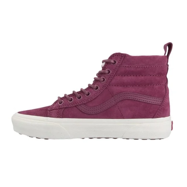 Basketball Shoes For Players Who Jump High-Vans Sk8-Hi Mte Unisex Lifestyle Shoes Bordeau