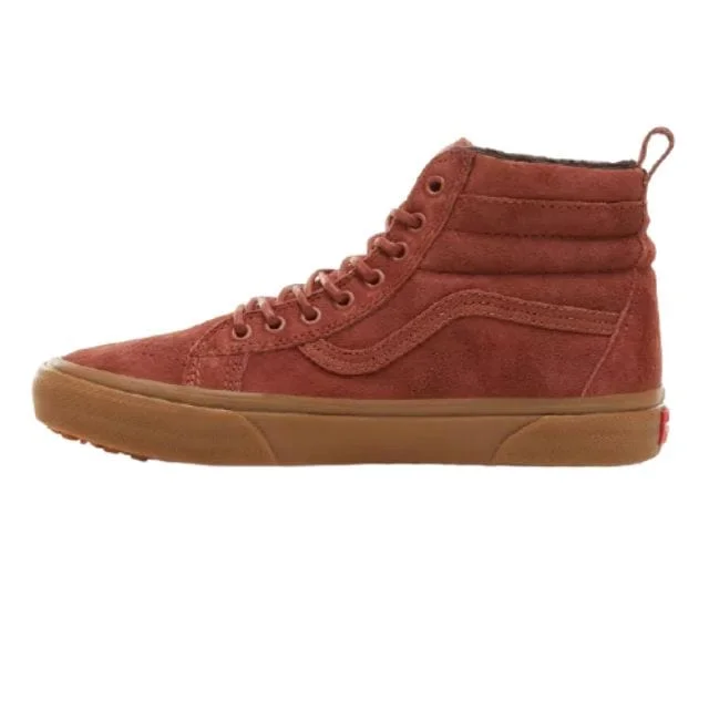 Basketball Shoes With Extra Traction-Vans Sk8-Hi Mte Unisex Lifestyle Shoes Suede