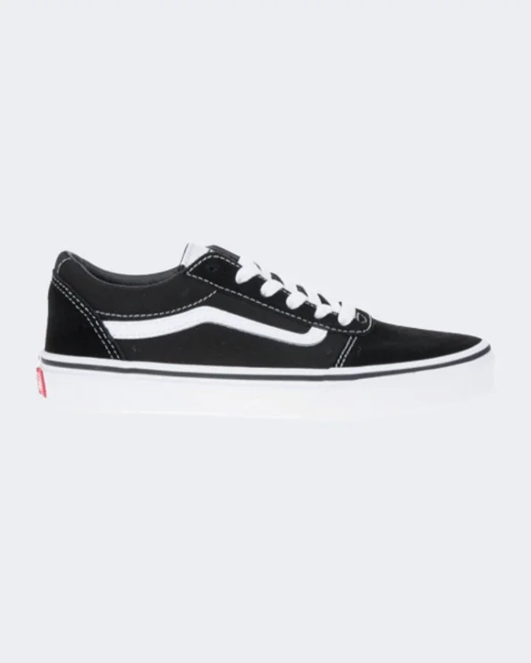 Basketball Shoes For Custom Player Recognition-Vans Ward Kids Lifestyle Shoes Black/White