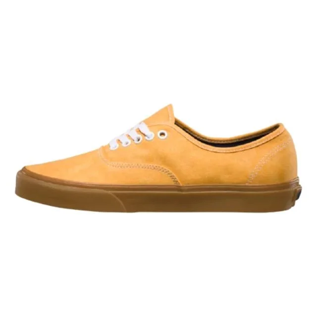 Basketball Shoes For Athletic Performance And Style-Vans Washed Authentic Men Lifestyle Shoes Citrus