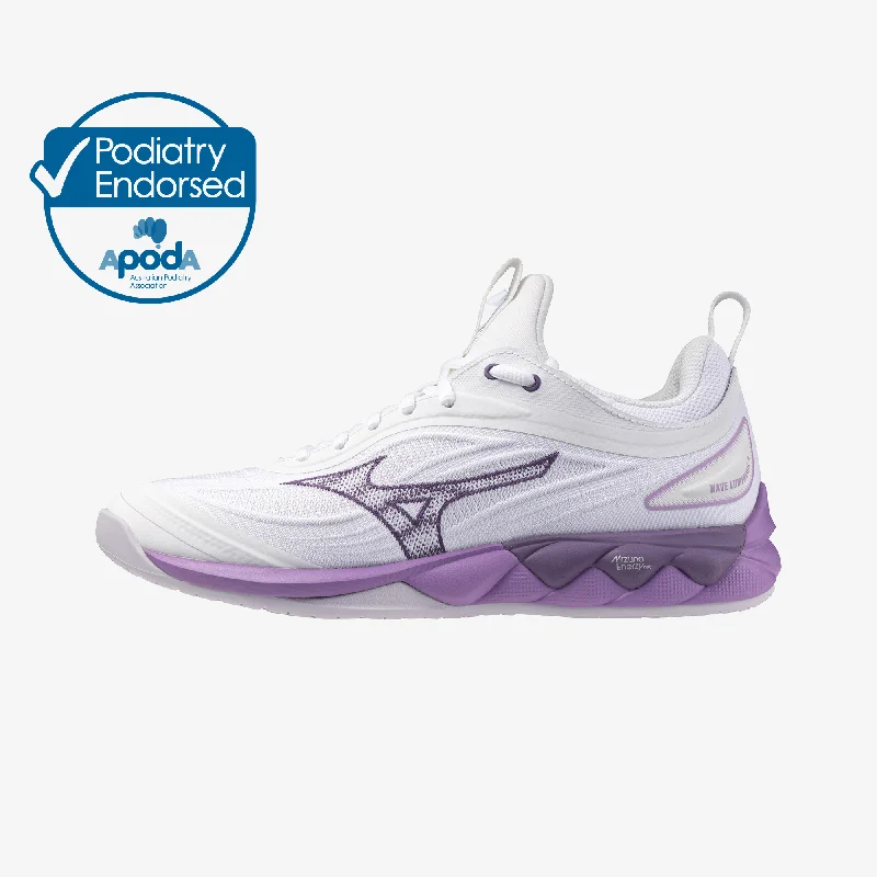 Basketball Shoes For Impact Protection-WAVE LUMINOUS 3 NB WIDE